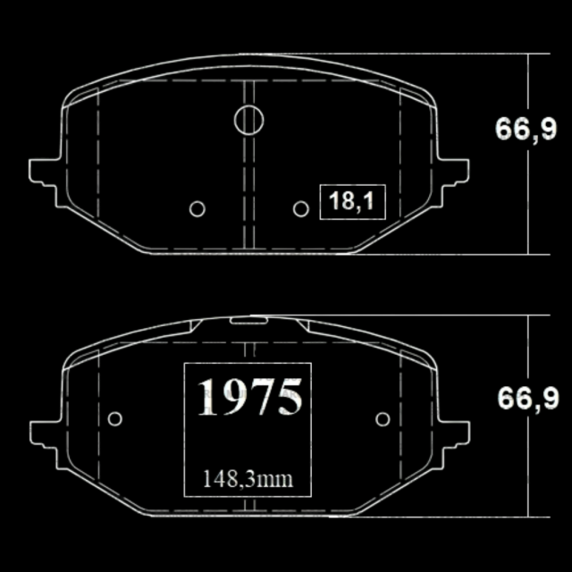CITROEN BERLINGO K9 PEUGEOT PARTNER 3008  PASTILLAS DE FRENO DELANTERAS