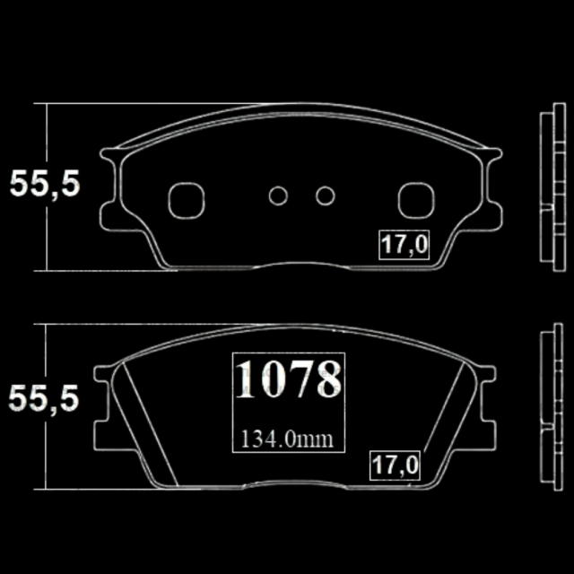 HYUNDAI CRETA VENUE KIA SONET SOUL JG PASTILLAS FRENO DELANTERAS DONGWOO