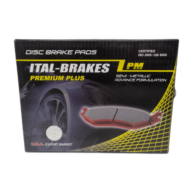 ITAL BRAKES PM Juego de Pastillas de Freno Delanteras HYUNDAI ATOS 1999 - 2005