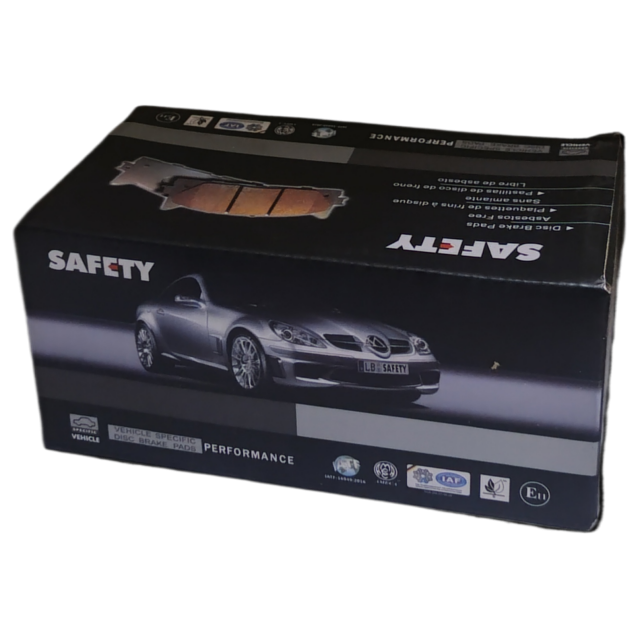 Juego de Pastillas de Freno Delanteras Safety para Hyundai y Kia – Compatibles con Modelos Avante, Elantra, Sonata, Tucson, Magentis, Optima, Soul y Sportage