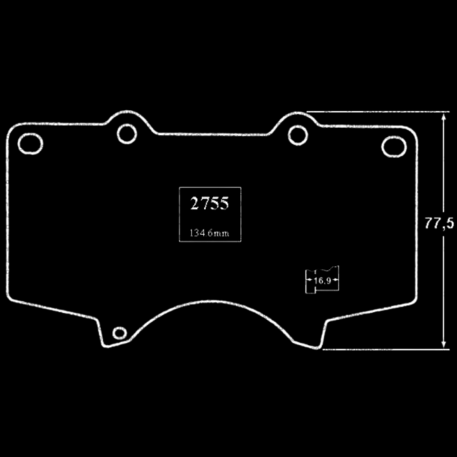 TOYOTA HILUX PASTILLAS DE FRENO DELANTERAS