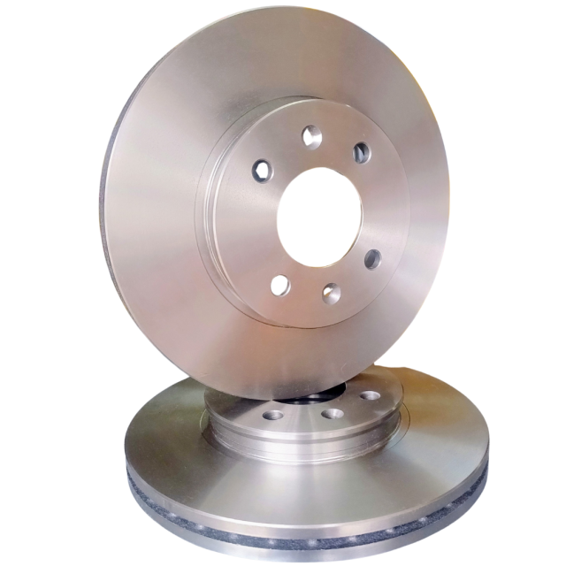 Hyundai Accent, Kia Rio. Par Discos de Freno Delanteros Marca GTX D633