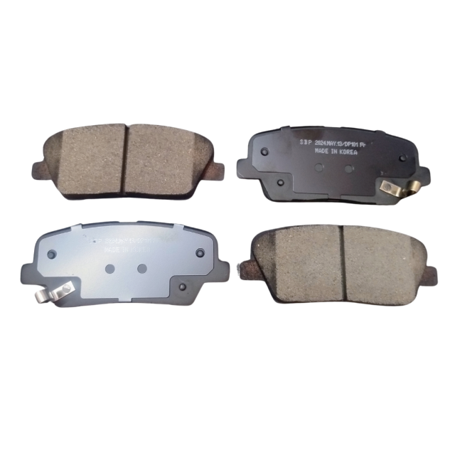 Hyundai Santa Fe, Genesis, Equus. Kia Sorento, Mohave, Quoris, Stinger. Ssangyong Musso. Maxus G10. Pastillas de Freno Traseras Dongwoo