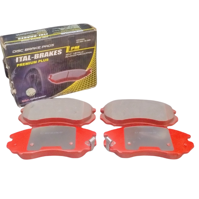 Hyundai Coupe, Elantra. Pastillas de Freno Delanteras Marca Ital Brakes 915
