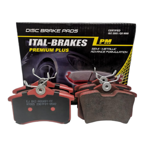 ITAL BRAKES PM Juego de Pastillas de Freno Trasera CHEVROLET CITROEN MAZDA MG OPEL PEUGEOT RENAULT VOLKSWAGEN