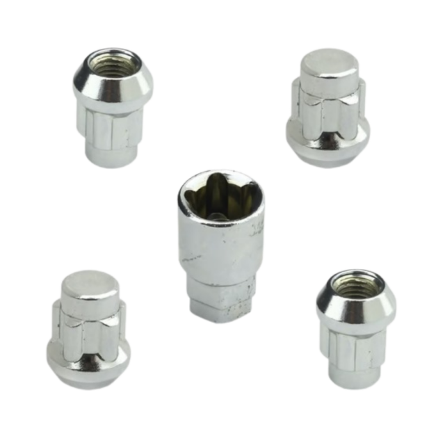 Pack de 4 Tuercas de Seguridad para Auto 12 x 1.25