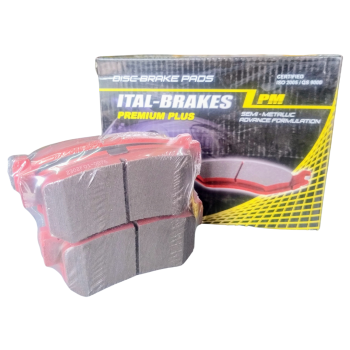 ITAL BRAKES PM Juego de Pastillas de Freno Traseras para SSANGYONG ACTYON SPORT KORANDO KYRON MUSSO REXTON