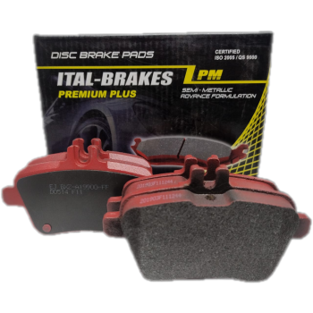 Mercedes Benz A180, A200, A220, A250, B180, B200, CLA180, CLA200, CLA220, CLA250, GLA200, GLA220. Pastillas de Freno Traseras Marca Ital Brakes PM 1244