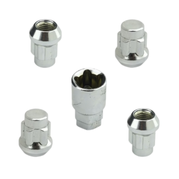 Pack de 4 Tuercas de Seguridad para Auto 12 x 1.25